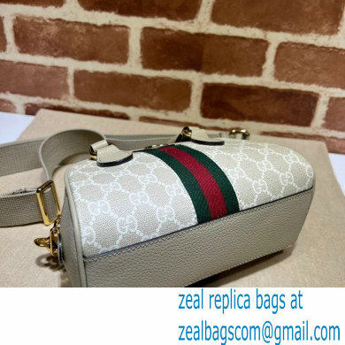 Gucci Ophidia GG mini top handle bag 724606 White