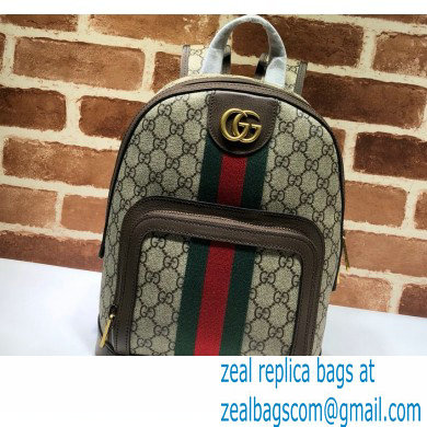 Gucci Web Ophidia GG Small Backpack Bag 547965 GG Beige - Click Image to Close
