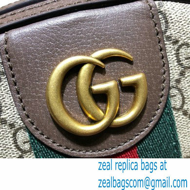 Gucci Web Ophidia GG Small Backpack Bag 547965 GG Beige - Click Image to Close