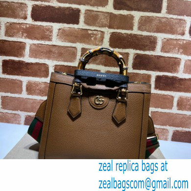 Gucci cuir leather Diana small tote bag 702721 2022