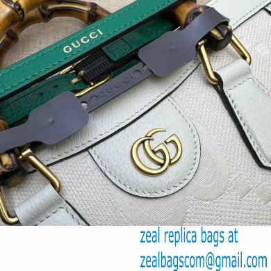 Gucci off white canvas Diana jumbo GG small tote bag 702721 2022 - Click Image to Close