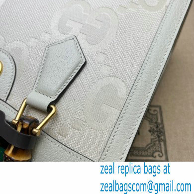 Gucci off white canvas Diana jumbo GG small tote bag 702721 2022 - Click Image to Close