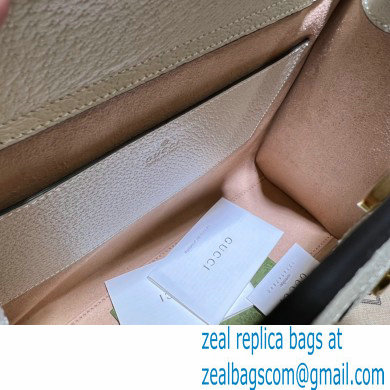 Gucci white leather Diana small tote bag 702721 2022 - Click Image to Close