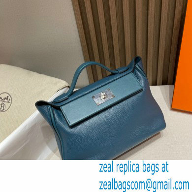 HERMES 24/24 MINI KELLY BAG IN TOGO LEATHER colvert