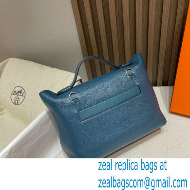 HERMES 24/24 MINI KELLY BAG IN TOGO LEATHER colvert