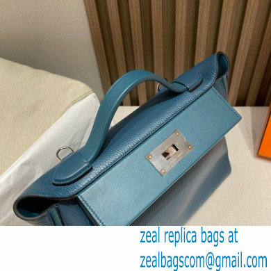 HERMES 24/24 MINI KELLY BAG IN TOGO LEATHER colvert