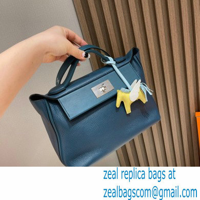 HERMES 24/24 MINI KELLY BAG IN TOGO LEATHER colvert