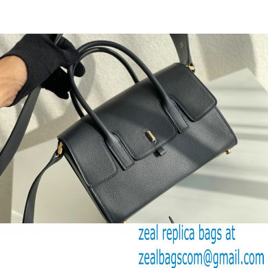 HERMES NEW DRAG 22 BAG BLACK IN EVERCOLOR LEATHER 2023(HANDMADE)