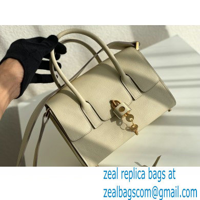 HERMES NEW DRAG 22 BAG CREAMY IN EVERCOLOR LEATHER 2023(HANDMADE)