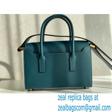 HERMES NEW DRAG 22 BAG GREEN IN EVERCOLOR LEATHER 2023(HANDMADE)