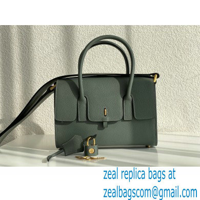 HERMES NEW DRAG 22 BAG gray IN EVERCOLOR LEATHER 2023(HANDMADE)