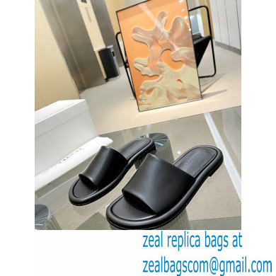 JW Anderson Bumper-tube Leather Slides Black 2023 - Click Image to Close