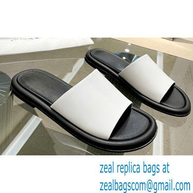 JW Anderson Bumper-tube Leather Slides White 2023 - Click Image to Close