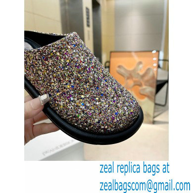 JW Anderson Bumper-tube Leather Slippers Glitter 02 2023