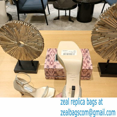 Jimmy Choo Alva 120 embellished leather sandals 2023