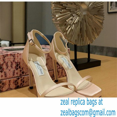 Jimmy Choo Alva 120 satin sandals pink 2023