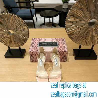 Jimmy Choo Alva 120 satin sandals pink 2023 - Click Image to Close