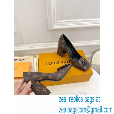 Louis Vuitton Heel 8.5cm Shake Pumps in Monogram Canvas 2023