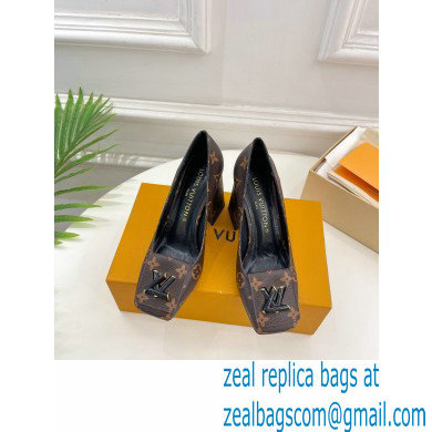 Louis Vuitton Heel 8.5cm Shake Pumps in Monogram Canvas 2023