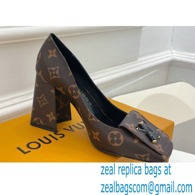 Louis Vuitton Heel 8.5cm Shake Pumps in Monogram Canvas 2023