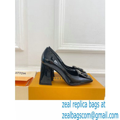 Louis Vuitton Heel 8.5cm Shake Pumps in Patent calf leather Black 2023