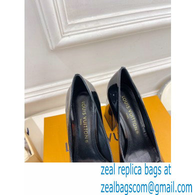 Louis Vuitton Heel 8.5cm Shake Pumps in Patent calf leather Black 2023