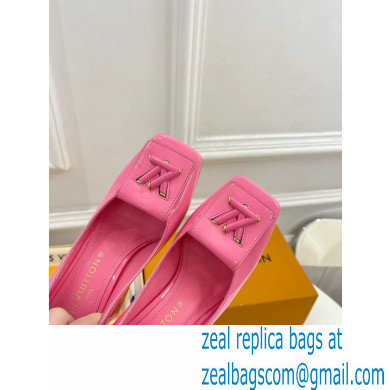 Louis Vuitton Heel 8.5cm Shake Pumps in Patent calf leather Pink 2023