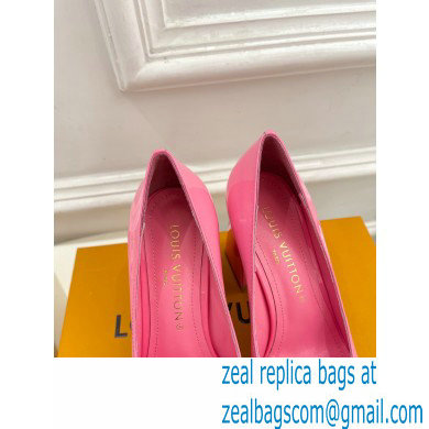 Louis Vuitton Heel 8.5cm Shake Pumps in Patent calf leather Pink 2023