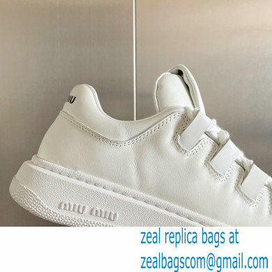 Miu Miu Bleached leather sneakers 04 2023 - Click Image to Close