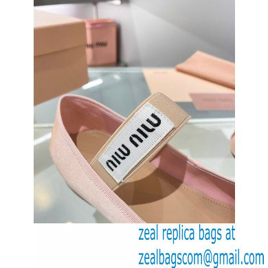 Miu Miu satin Ballerinas orchid pink 2023