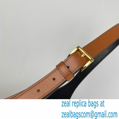 Prada Cleo leather shoulder Bag 1BC181 Brown 2023