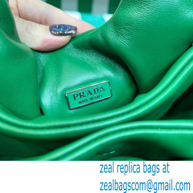 Prada Small padded Soft nappa-leather bag 1BA359 Green 2023