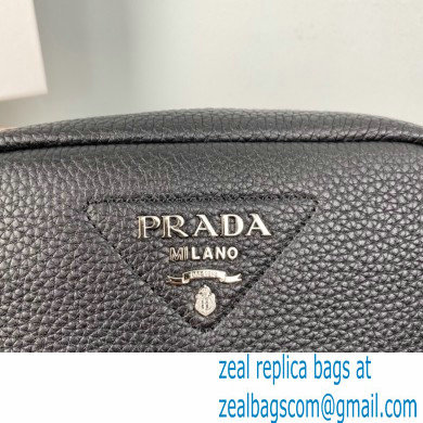 Prada leather shoulder Bag 1BH182 Black 2023