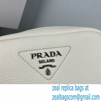 Prada leather shoulder Bag 1BH182 White 2023 - Click Image to Close