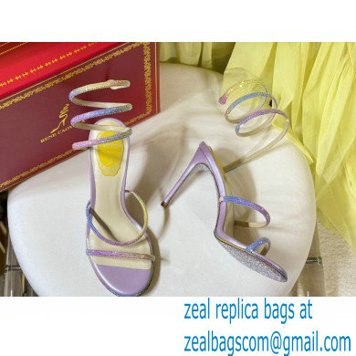 Rene Caovilla Cleo Thin-heeled 9.5cm Jewel Sandals 23
