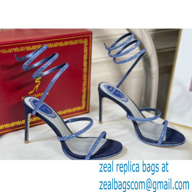 Rene Caovilla Cleo Thin-heeled 9.5cm Jewel Sandals 25