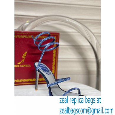 Rene Caovilla Cleo Thin-heeled 9.5cm Jewel Sandals 25 - Click Image to Close