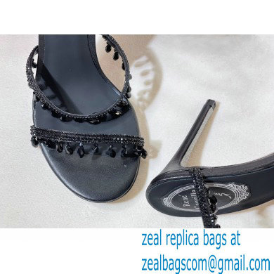 Rene Caovilla Heel 9.5cm Chandelier Crystal Jewel Sandals 01