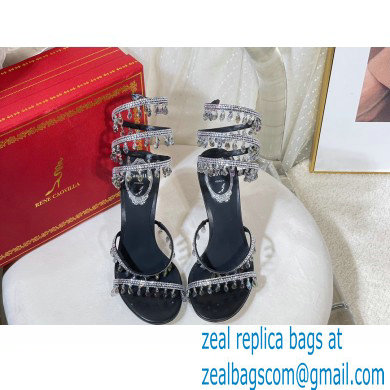 Rene Caovilla Heel 9.5cm Chandelier Crystal Jewel Sandals 02