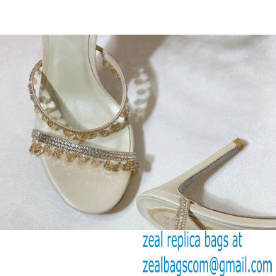 Rene Caovilla Heel 9.5cm Chandelier Crystal Jewel Sandals 04