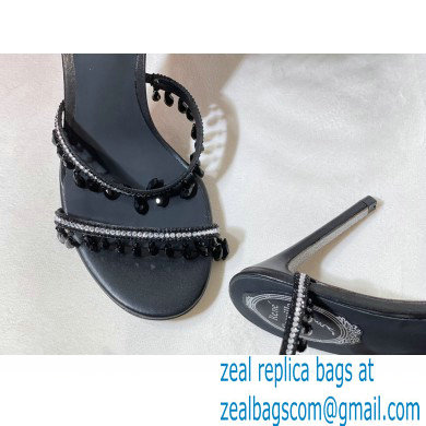 Rene Caovilla Heel 9.5cm Chandelier Crystal Jewel Sandals 06 - Click Image to Close