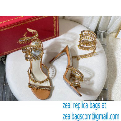 Rene Caovilla Heel 9.5cm Chandelier Crystal Jewel Sandals 07 - Click Image to Close