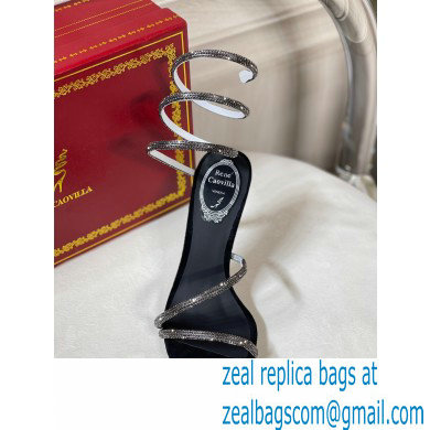 Rene Caovilla Heel 9.5cm MARGOT Jewel Sandals 02 - Click Image to Close