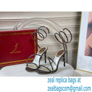 Rene Caovilla Heel 9.5cm MARGOT Jewel Sandals 03 - Click Image to Close