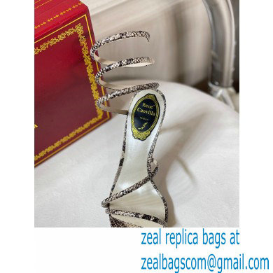 Rene Caovilla Heel 9.5cm MARGOT Jewel Sandals 04 - Click Image to Close