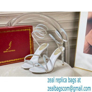 Rene Caovilla Heel 9.5cm MARGOT Jewel Sandals 06 - Click Image to Close
