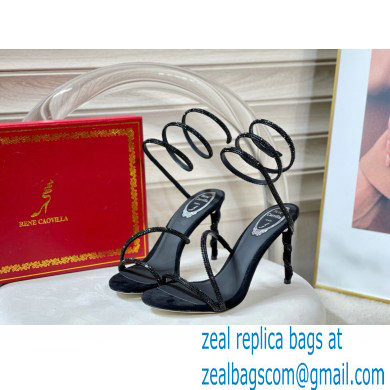 Rene Caovilla Heel 9.5cm MARGOT Jewel Sandals 07 - Click Image to Close