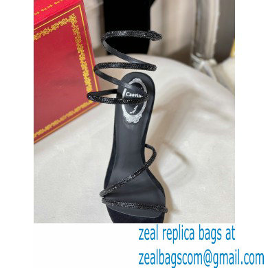 Rene Caovilla Heel 9.5cm MARGOT Jewel Sandals 07 - Click Image to Close