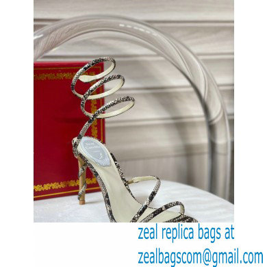 Rene Caovilla Heel 9.5cm MARGOT Jewel Sandals 08 - Click Image to Close