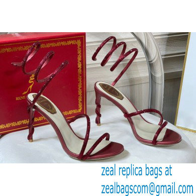 Rene Caovilla Heel 9.5cm MARGOT Jewel Sandals 09 - Click Image to Close